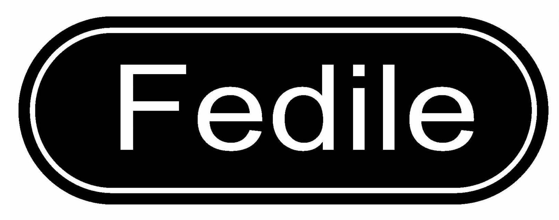 Fedile New logo BW